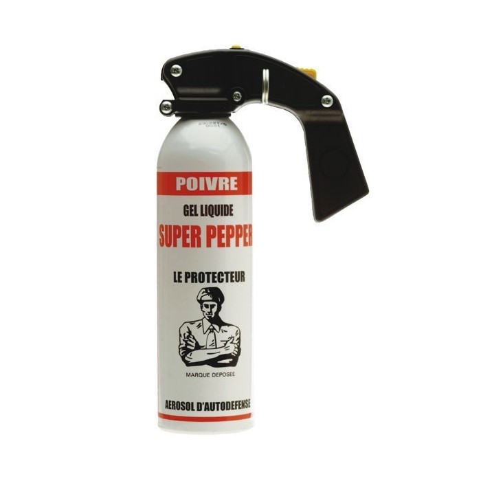 Bombe lacrymogène anti agression Gaz Red Pepper AKIS 50ml