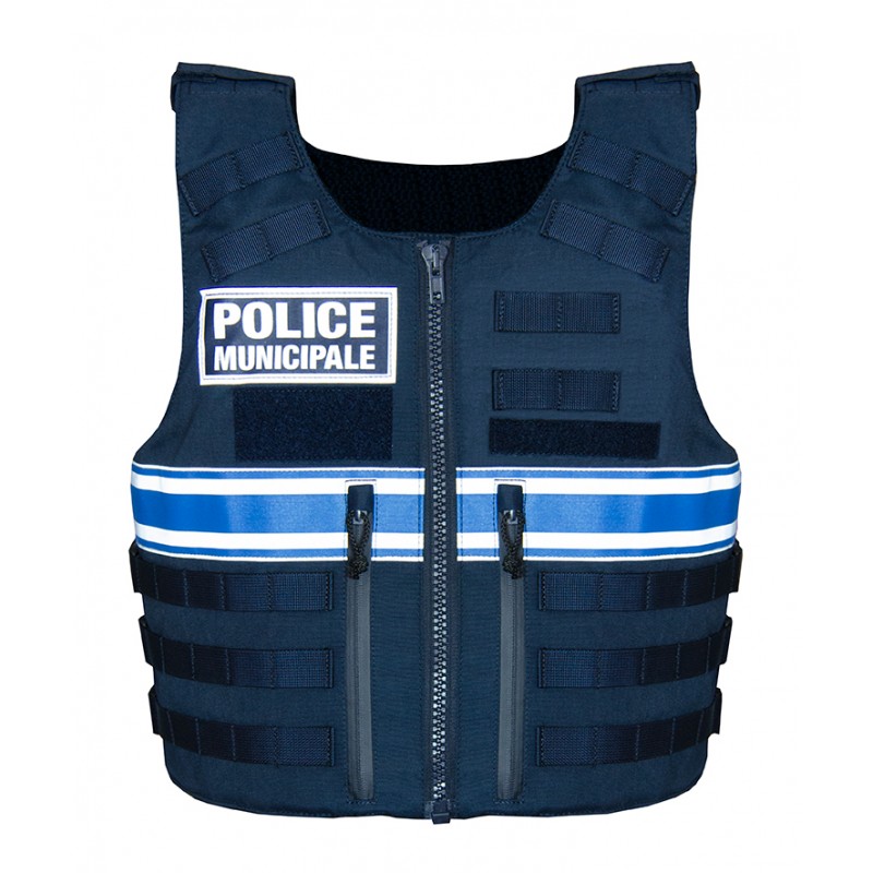 Gilet pare balles tactique back Tactical  Police Municipale Homme