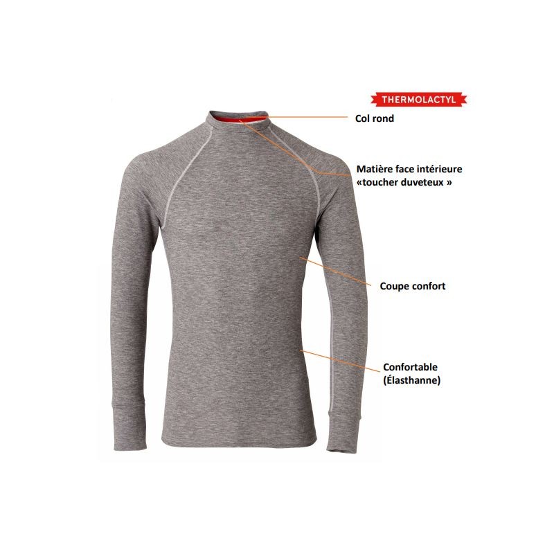 Tee-Shirt Thermique DAMART - Comfort Thermolactyl 3