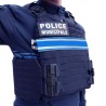 gilet pare balles largage rapide porte plaque police municipale quick-release