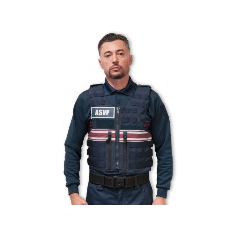 Gilet pare balles Full Tacticalhomme ASVPNIJ IIIA